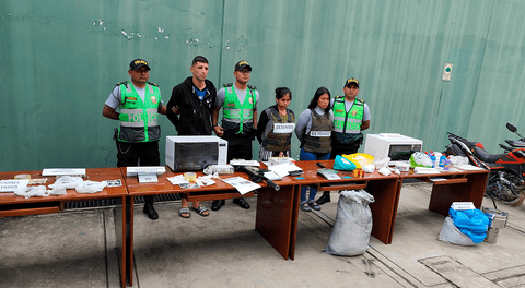 Golpe al narcotráfico en Puno: cae banda con varios paquetes de cocaína y marihuana