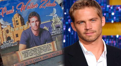 Hombre visita un cementerio en Perú y se sorprende al encontrar la lápida de Paul Walker en una de las tumbas
