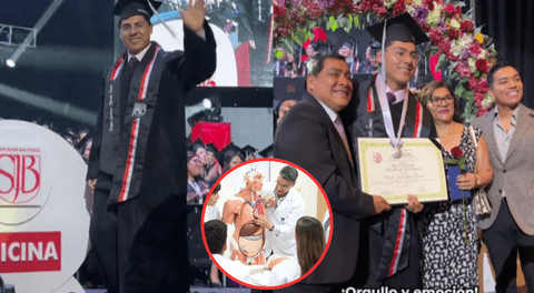 Fundador de los Hermanos Yaipén celebra orgulloso la graduación de su hijo: ¿qué exigente carrera alejada de la música eligió?