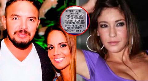Magaly Medina impacta al mostrar fuertes mensajes de la esposa del 'Loco' Vargas a Tilsa Lozano tras saber infidelidad