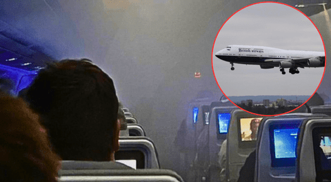 Vuelo de British Airways aterriza de emergencia en Boston tras impactar con un ave y llenar la cabina de humo