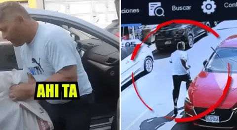 Agente de la PNP es acusado de intentar robar mercancía de Mesa Redonda: comerciantes lo descubren y huye