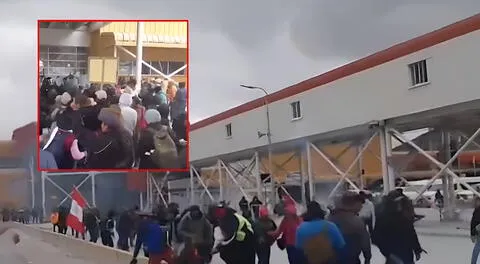 Áncash: comuneros irrumpen minera Antamina y se enfrentan a la PNP en protesta tras incumplimiento de obras prometidas