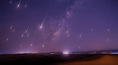 La lluvia de meteoros Eta Acuáridas iluminará el cielo en mayo: cuándo y cómo ver este fenómeno en su punto máximo