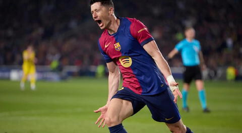 Robert Lewandowski sería la novedad en el Barcelona para recibir al Real Madrid