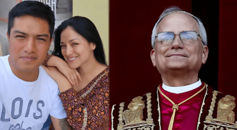 Esposo de Katy Jara la defiende tras ser criticada por su mensaje sobre Papa León XIV: “No es dable...”