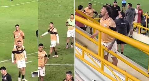 Filtran video de Rodrigo Ureña explotando contra hinchas de Universitario durante pelea en el Monumental: "No juego más en este equipo"