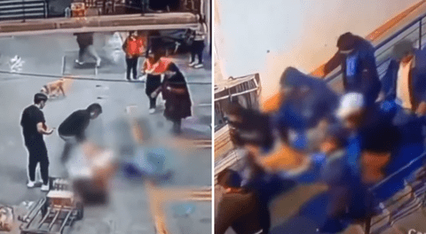 La Oroya: obrero sufre aparatosa caída desde el techo de un mercado y ahora lucha por su vida