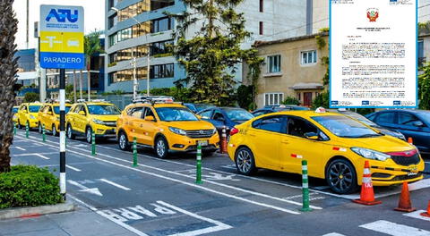 Taxistas tienen hasta junio para pintar de amarillo sus vehículos: si no lo hacen serán multados con S/535