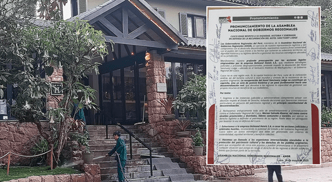 Gobiernos regionales respaldan al Cusco en la recuperación del Hotel Sanctuary Lodge