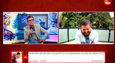Usuario en Iquitos trolea a periodista durante enlace en vivo y desata risas en redes: “Un saludo para Supin..za”