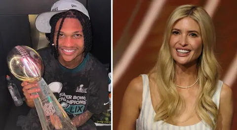¿Fan enamorado? Esquinero de Eagles, Eli Ricks, responde a Ivanka Trump con coqueto mensaje
