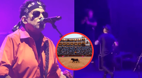 Andrés Calamaro abandona su concierto en Cali tras ser pifiado por defender las corridas de toros