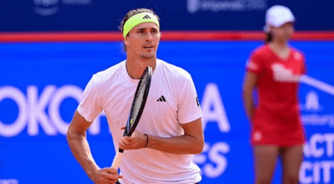 Alexander Zverev arranca con victoria en Hamburgo: vence a Kovacevic 6-1, 7-6 y avanza a la siguiente ronda