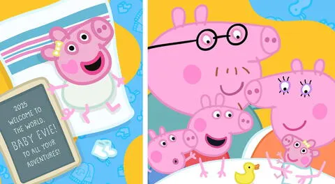 'Peppa Pig' tiene una nueva hermanita: conoce a Evie, la nueva integrante de la popular familia de cerditos