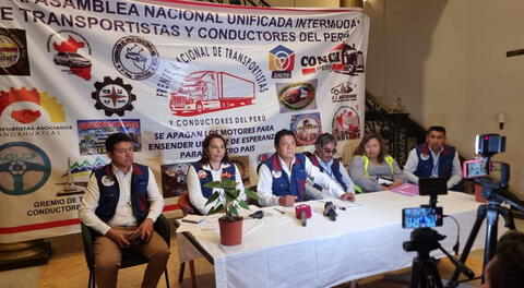 Paro del 18 de junio: conductores de carga pesada, mototaxistas y gremios regionales anuncian paralización nacional