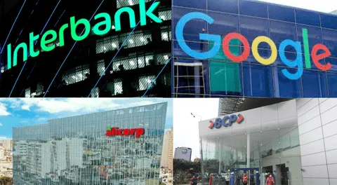 Alicorp, BCP, Interbank y Google lideran el ranking de empresas preferidas para trabajar en el Perú