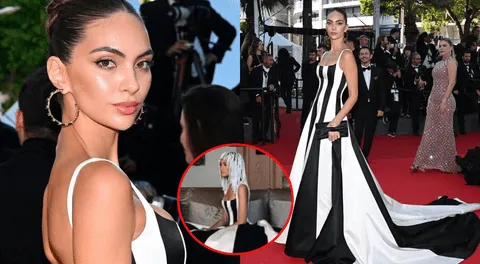 Natalie Vértiz impacta en Festival de Cannes con icónico vestido que usó Zendaya para promocionar 'Challengers': "Soñando despierta"
