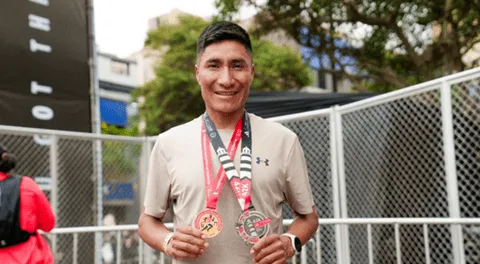 ¡Actuación histórica! Atleta peruano brilla en Boston y se convierte en el primero en cruzar la meta de la Maratón de Lima 2025
