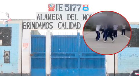 Alumnas se agarran a golpes tras evento deportivo en Puente Piedra: "Pedimos intervención de las autoridades"