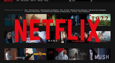Netflix te permite descubrir las mejores películas de terror con estos códigos secretos exclusivos