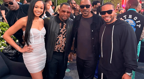 El hijo de Eddie Murphy y la hija de Martin Lawrence contrajeron matrimonio en secreto: "Solo estaban ellos dos y el predicador"
