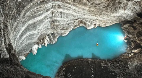 Científicos europeos confirmaron la existencia de un lago subterráneo capaz de llenar 3 piscinas olímpicas y media