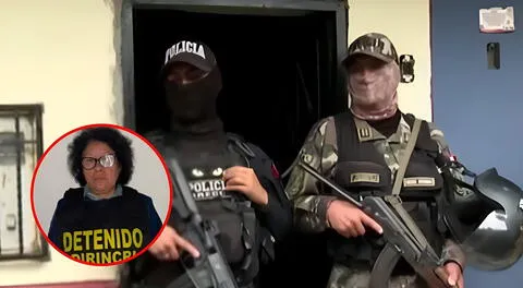 Cómo fue la detención de la madre del 'Monstruo' en Ica: operaba como presunta 'cajera' en la banda criminal