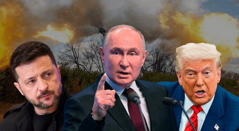 El Kremlin descarta una pronta cumbre entre el presidente Putin, Trump y Zelenski para negociar fin de la guerra en Ucrania