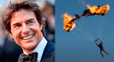 Tom Cruise obtiene récord Guinness por acrobacia desde un helicóptero en la más reciente entrega de 'Misión Imposible'