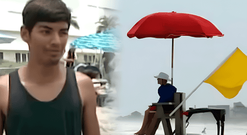 El paradójico caso de Tomás López, el joven salvavidas que fue despedido por su empresa por salvar la vida de un bañista