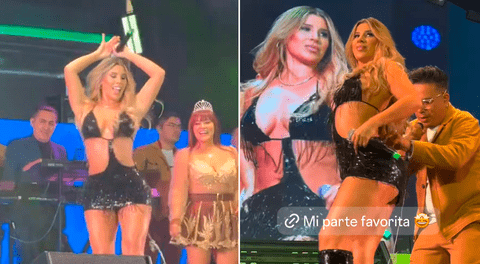 Yahaira Plasencia impacta con su ‘baile de la boa’ junto con Corazón Serrano y opaca a Kiara Lozano, según fans