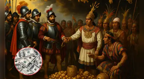 El increíble valor actual en dólares que tendría el oro que Atahualpa ofreció a Francisco Pizarro a cambio de salvar su vida