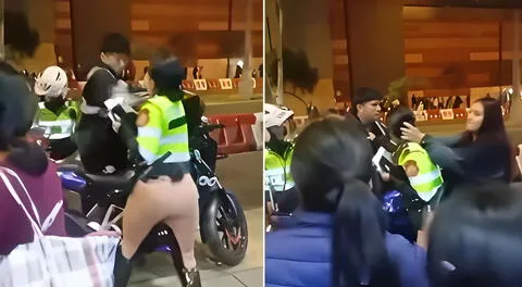 Cámaras captan brutal agresión contra policías en plena vía pública, en Cercado de Lima