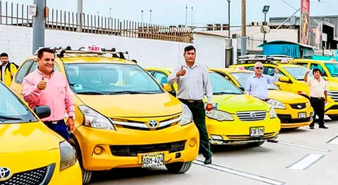 ATU anuncia 'marcha blanca' para que taxistas cumplan con pintado de color amarillo hasta el 14 de julio