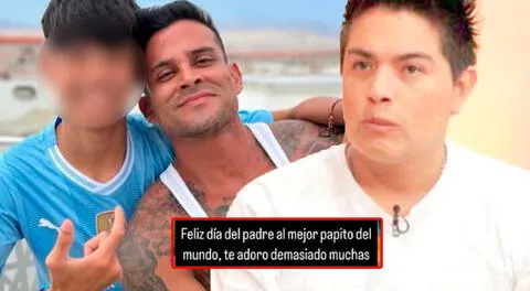 Hijo de Leonard León sorprende a Christian Domínguez con emotivo mensaje por el Día del Padre: "Tú siempre serás mi papá”