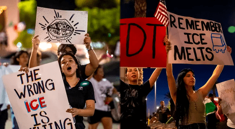 Redadas en California: manifestantes organizaron nueva protesta contra ICE y las políticas migratorias de Trump