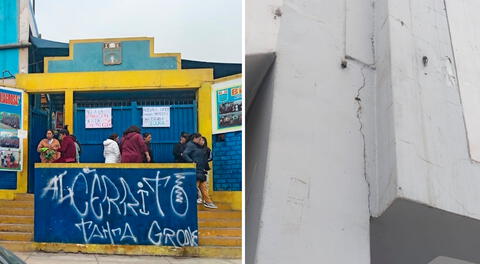 Estos cuatro colegios fueron clausurados en Independencia por riesgo de colapso ante posible sismo