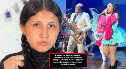 Milena Warthon comparte sensible mensaje tras críticas por su colaboración con Agua Marina: "Es difícil ser artista"