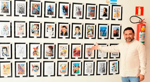 Artista Jaime Vallardo Chávez presenta la décima edición del museo itinerante Bicentenario de América