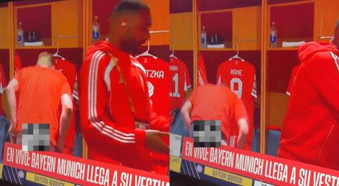 Camarógrafo de ESPN graba a jugadores de Bayern Múnich en los camerinos y capta partes íntimas de Harry Kane