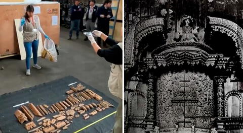 Suecia devuelve al Perú prestigioso patrimonio cultural cusqueño de 2 toneladas tras más de un siglo fuera del país