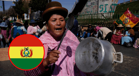La crisis económica en Bolivia obliga a alrededor de 200 productores a organizar una feria en la frontera con Perú: "Nuestras autoridades no hacen nada"