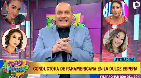 Kurt Villavicencio sorprende al revelar que una conductora de Panamericana está embarazada: “Tiene cuatro meses”