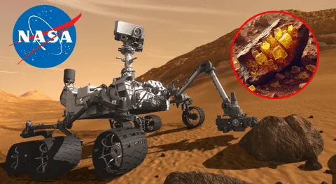 La NASA halló cristales amarillos de azufre puro en Marte: un descubrimiento que podría revelar el pasado del planeta rojo