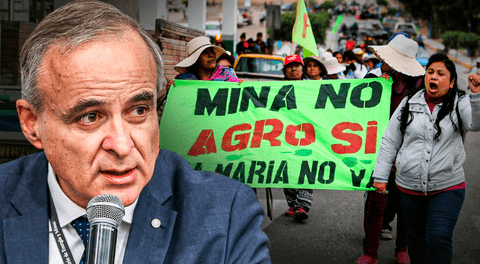 Tía María: Minem prevé que fase de construcción iniciará este 2025 pese a rechazo de población