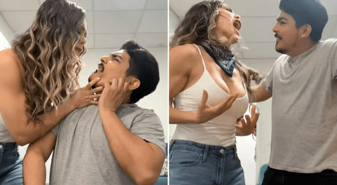 Erick Elera y Vanessa Jerí graban video juntos y usuarios captan curioso detalle: "Allison Pastor estaba viendo"