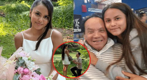 Afrika Villanueva, nieta de ‘Melcochita’, anuncia su boda con joven mexicano: "El hombre más maravilloso"