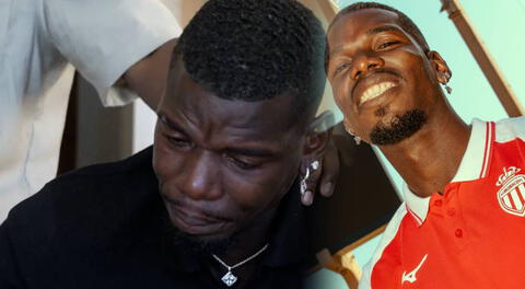 El conmovedor llanto de Paul Pogba tras firmar contrato con Mónaco: volverá al fútbol luego de 2 años de suspensión por doping