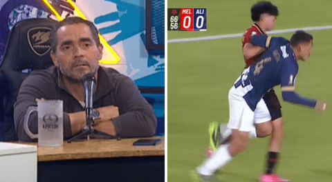 Marko Ciurlizza explica por qué no fue penal contra Kenji Cabrera en el Alianza Lima vs Melgar: "Venía cayendo"